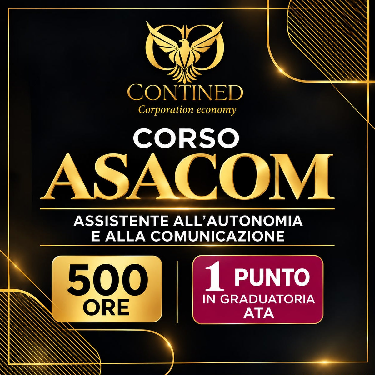 CORSO ASACOM – Assistente all’Autonomia e alla Comunicazione – 500 ore