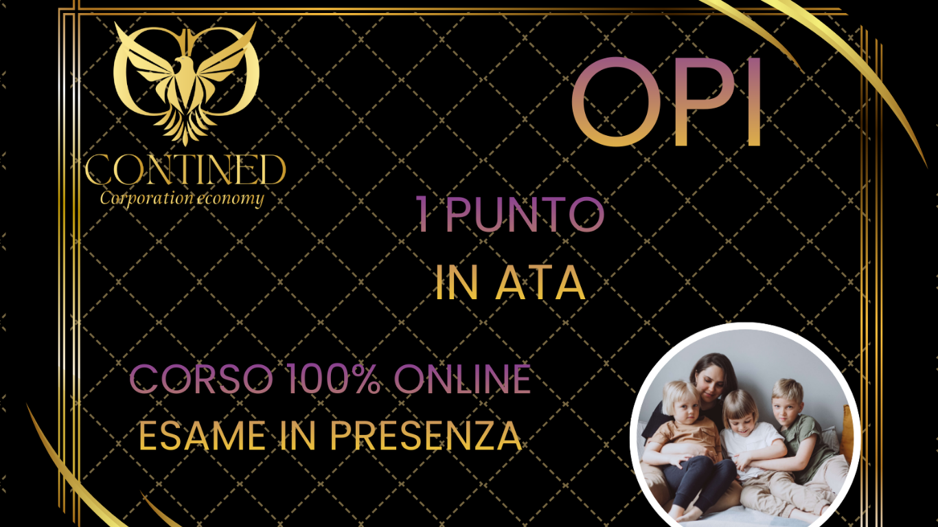 Corso Operatore dell'Infanzia