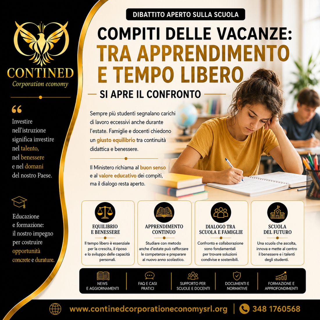 Compiti delle vacanze: tra apprendimento e tempo libero, il dibattito continua