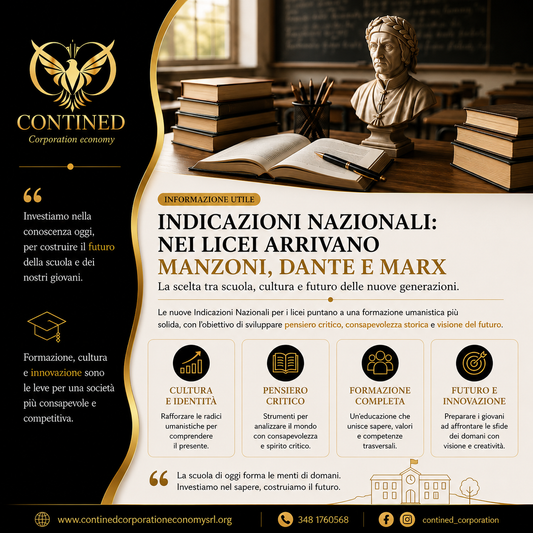 Nuove Indicazioni Nazionali per i Licei: tra Dante, Manzoni e il dibattito sul futuro della scuola