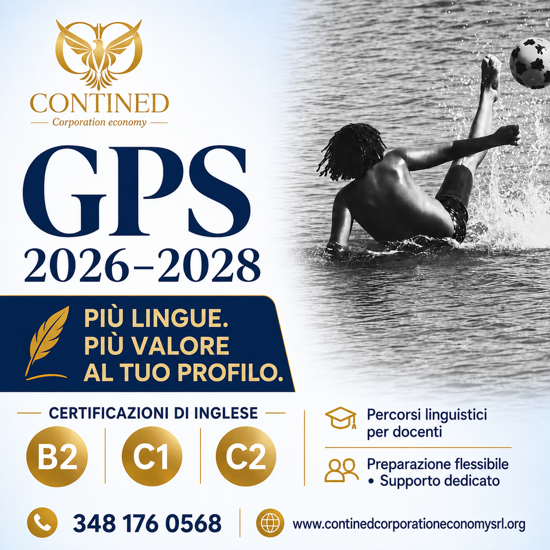 Certificazioni di inglese B2, C1 e C2 – GPS 2026/2028