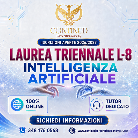 Laurea L-8 in Intelligenza Artificiale e Data Science