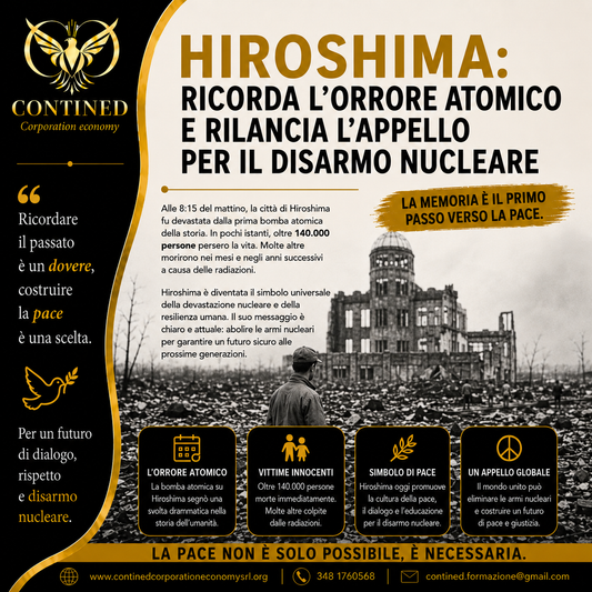 Hiroshima: la storia della bomba atomica e il messaggio di pace | CONTINED