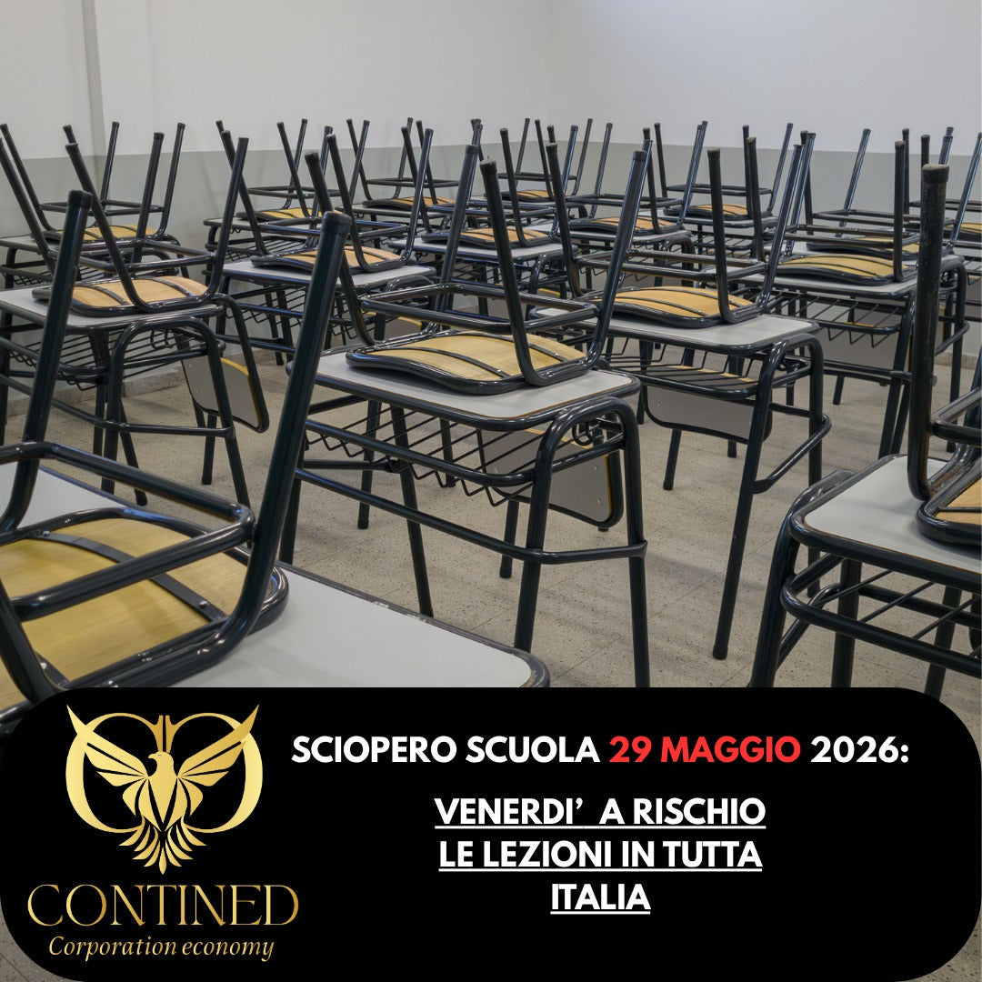 Scuola, sciopero nazionale il 29 maggio 2026: studenti e famiglie verso una giornata difficile.