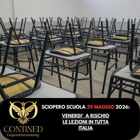 Scuola, sciopero nazionale il 29 maggio 2026: studenti e famiglie verso una giornata difficile.