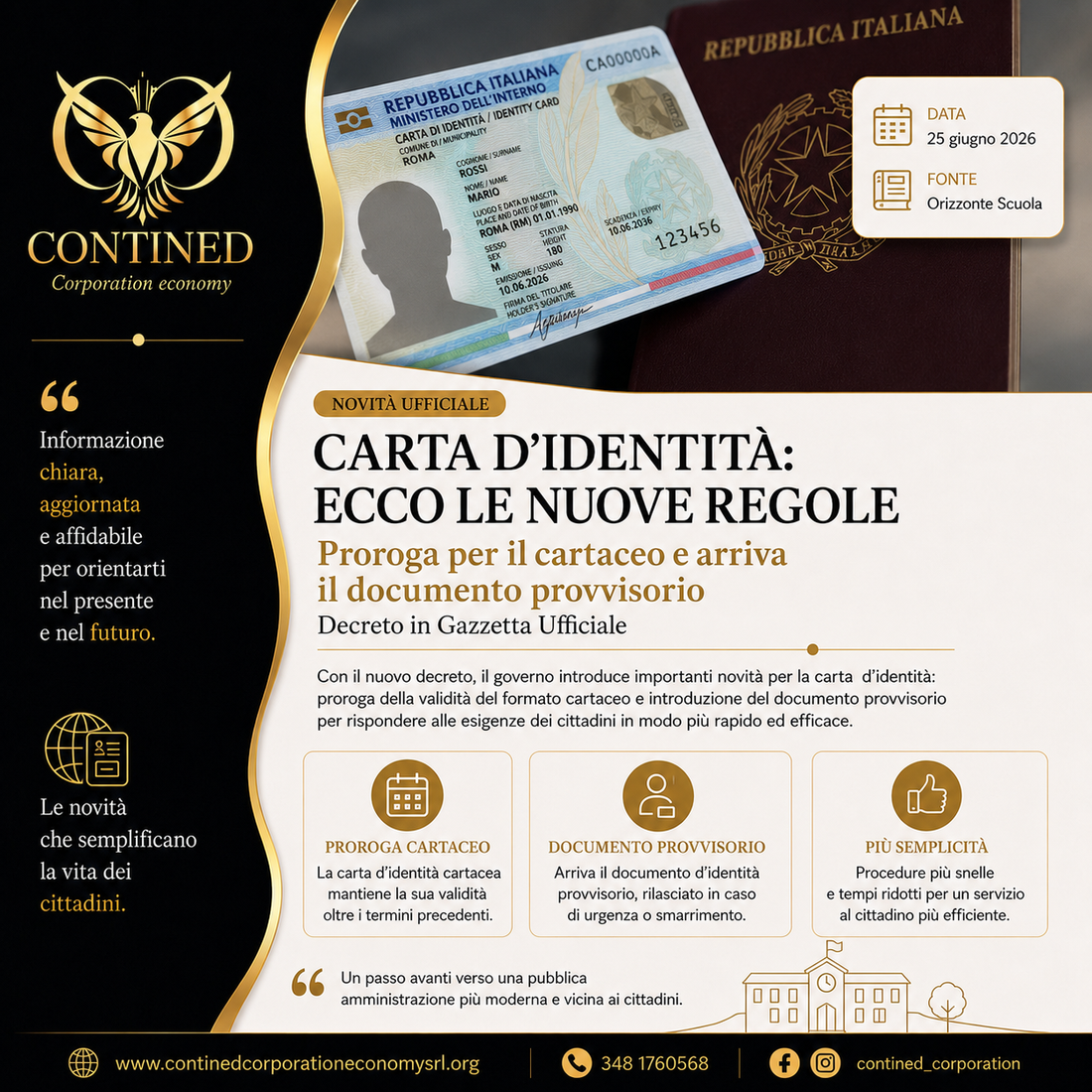 Carta d’identità: nuove regole 2026, proroga per il cartaceo e documento provvisorio