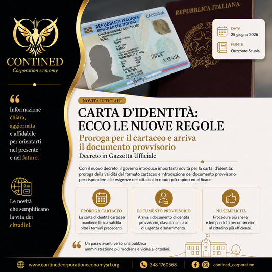 Carta d’identità: nuove regole 2026, proroga per il cartaceo e documento provvisorio