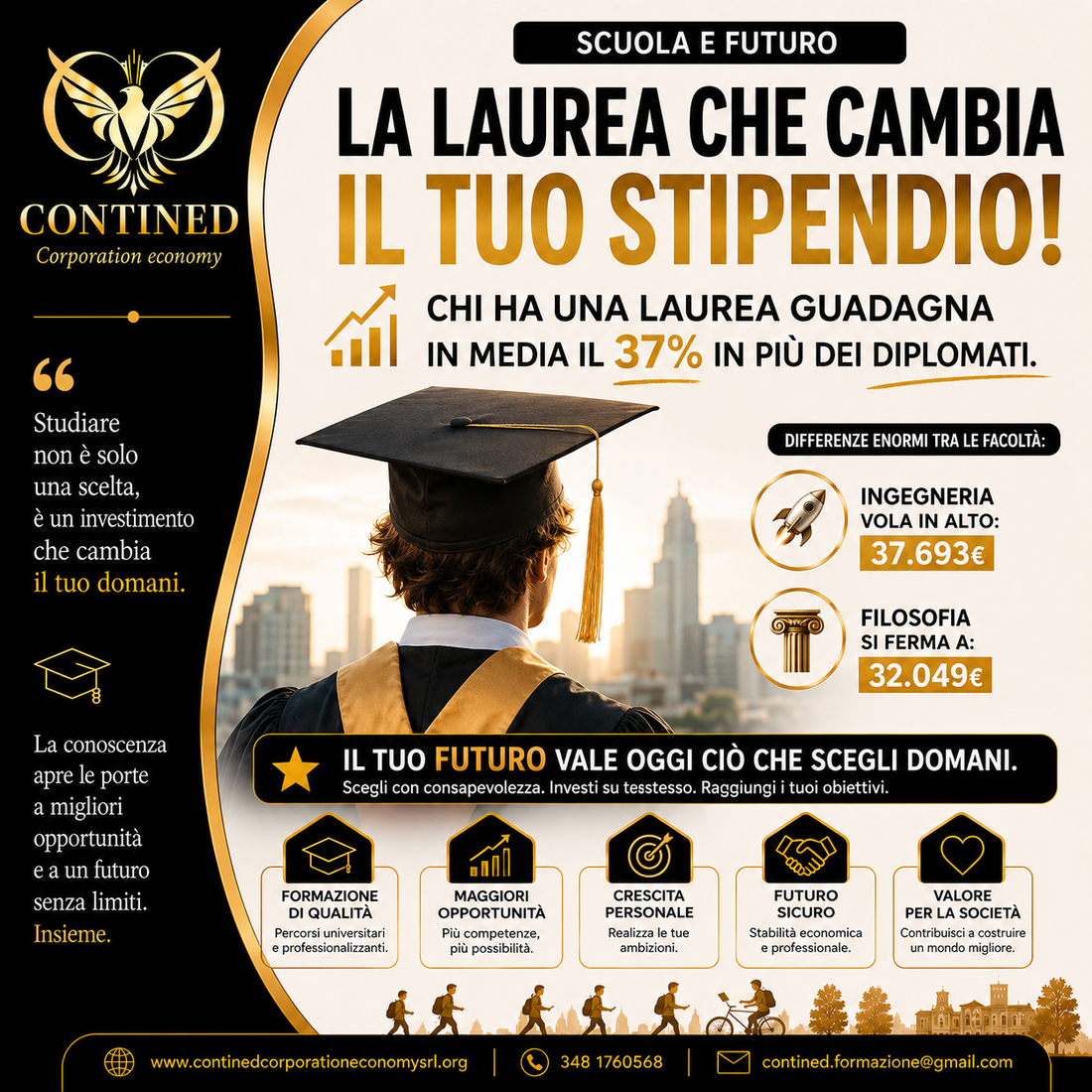 Laurea e stipendio: perché il titolo universitario può fare la differenza