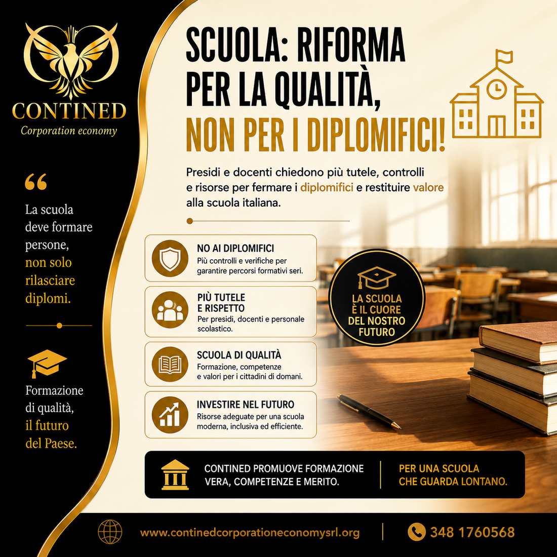 Riforma della scuola: presidi chiedono più tutele e stop ai diplomifici