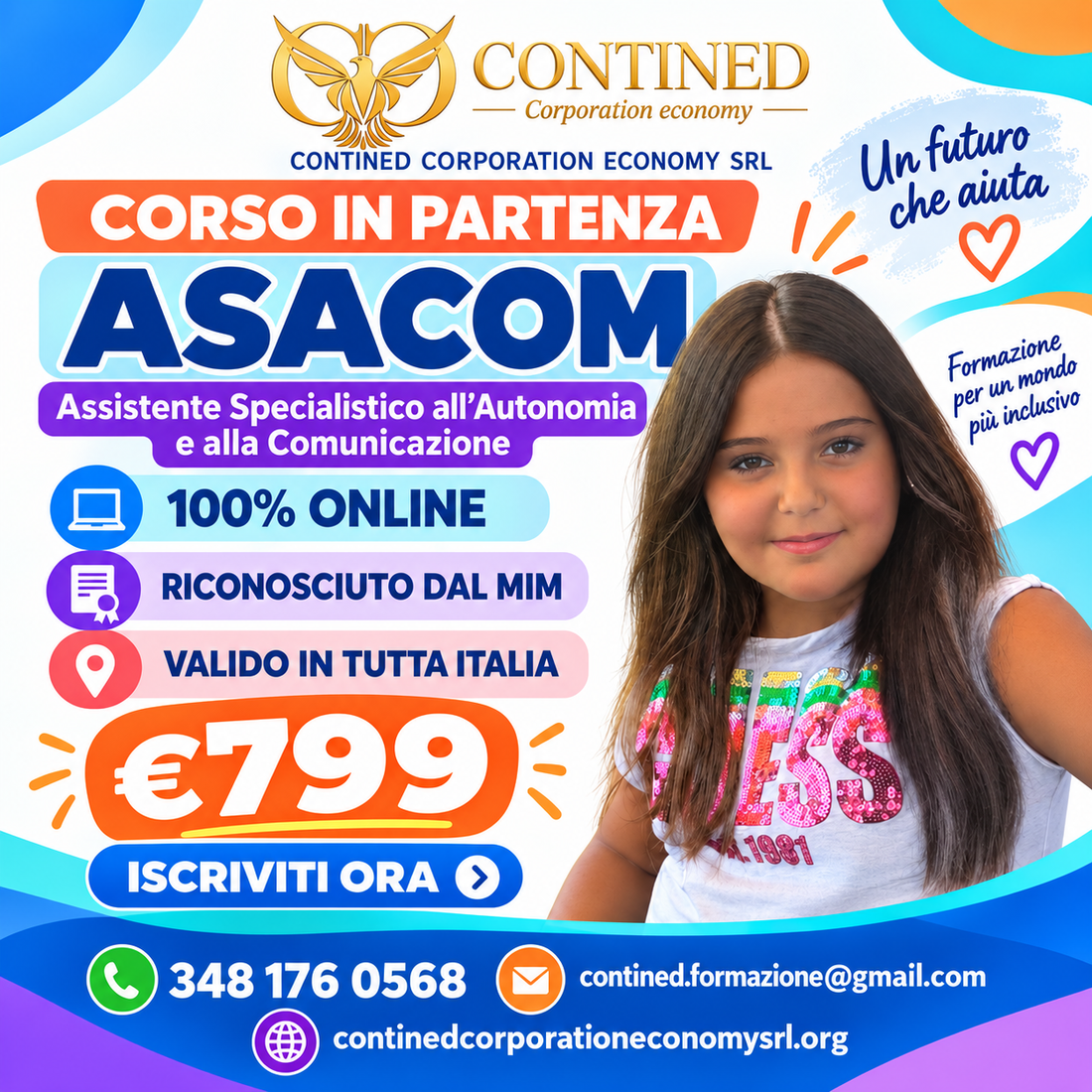 Corso ASACOM Online – Assistente all’Autonomia e alla Comunicazione