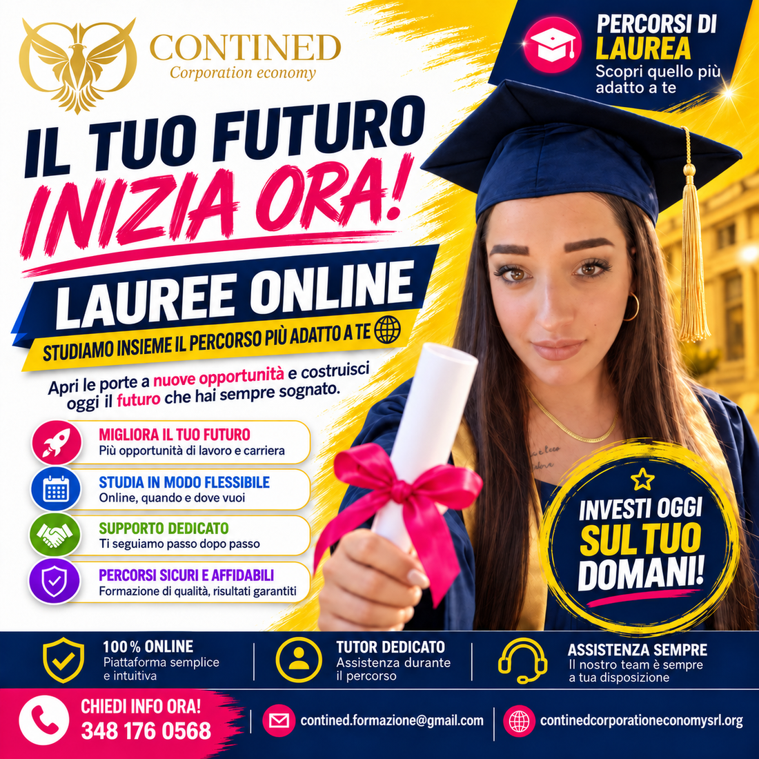 Lauree online e Polo Universitario eCampus | Contined