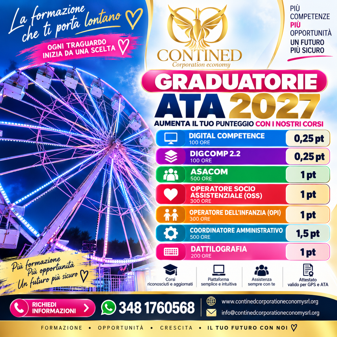 Graduatorie ATA 2027: corsi di formazione e certificazioni per valorizzare il tuo profilo
