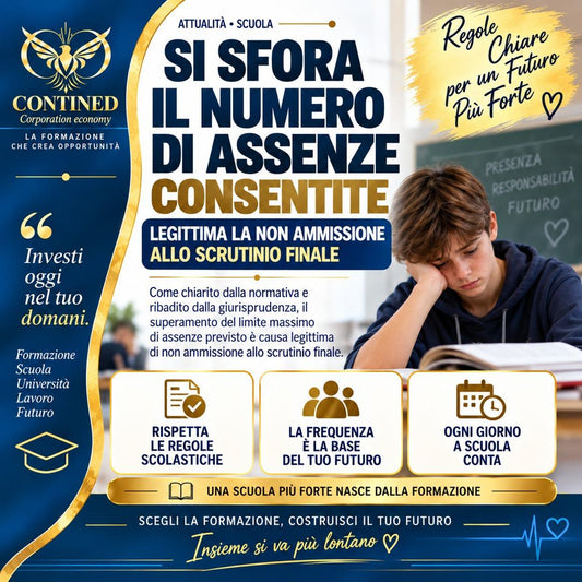 Assenze scolastiche e scrutinio finale: regole, formazione e futuro degli studenti | Contined