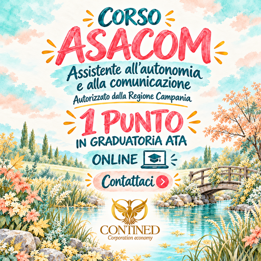 Corso ASACOM – Assistente all’autonomia e alla comunicazione delle persone con disabilità