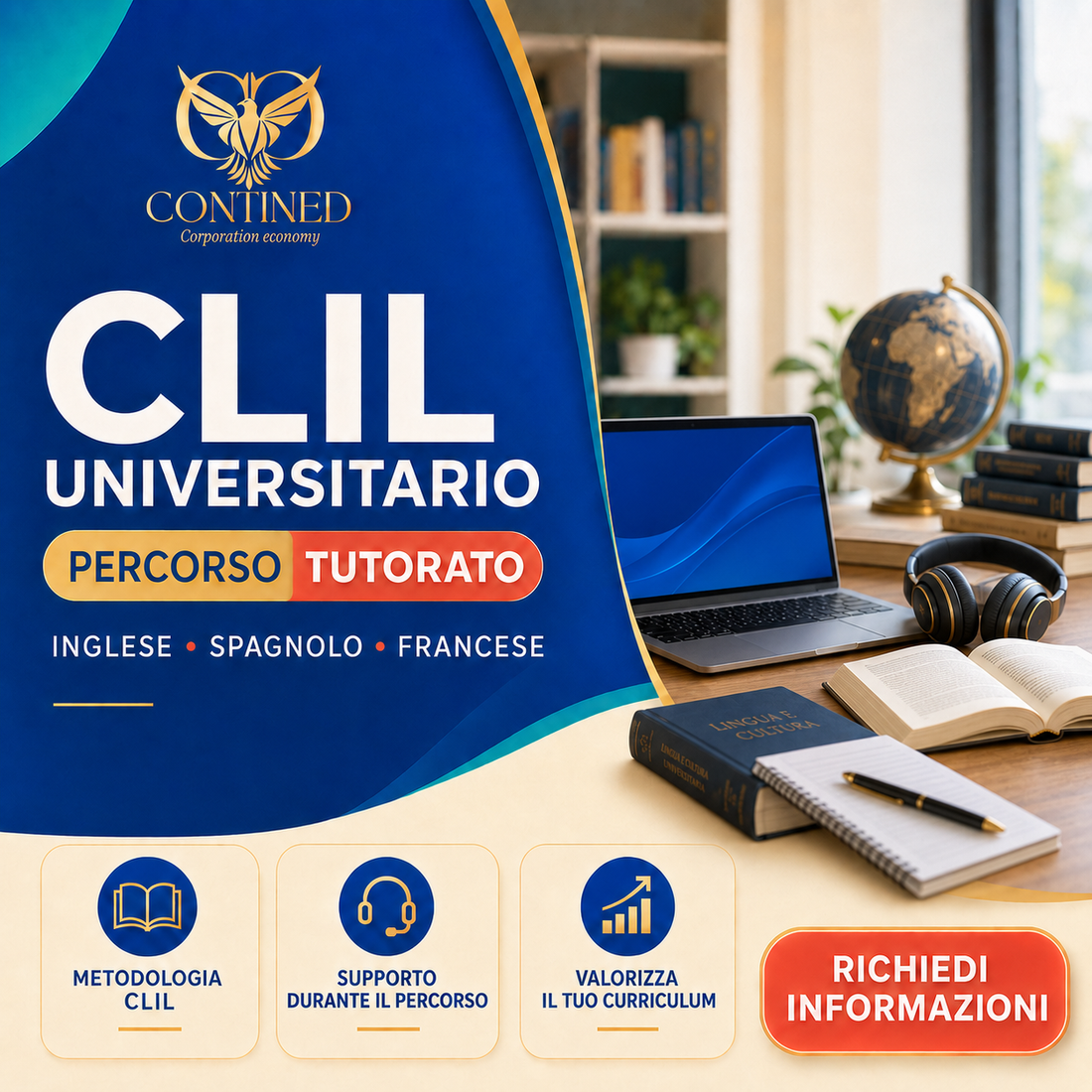 CLIL Universitario: fino a 9 punti GPS