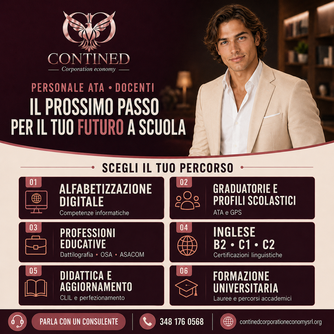 Contined Corporation Economy: formazione e certificazioni