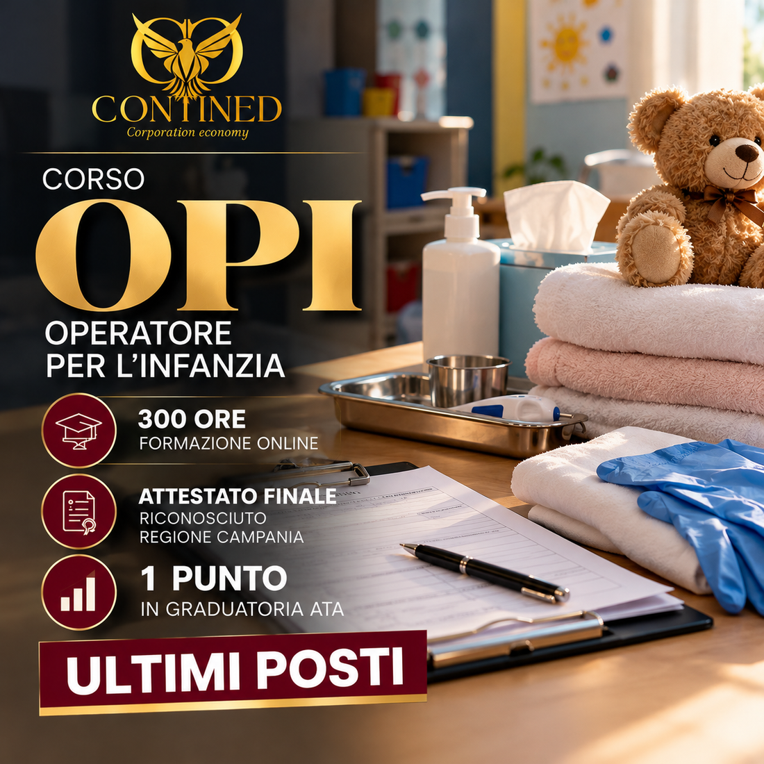 Corso OPI Online – Operatore per l’Infanzia | 300 Ore – Regione Campania