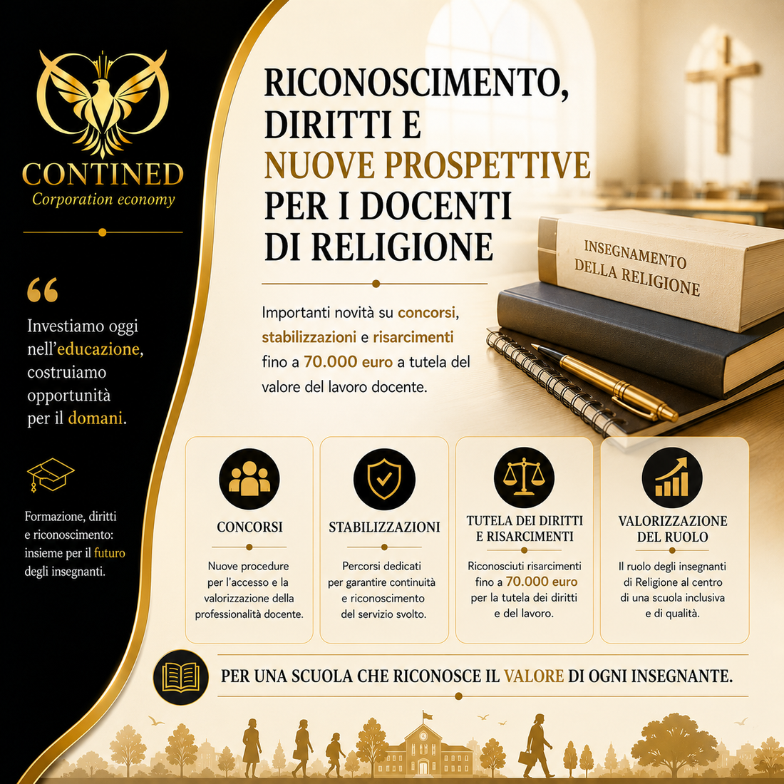 Insegnanti di Religione: concorsi, assunzioni e tutela dei diritti, cosa cambia