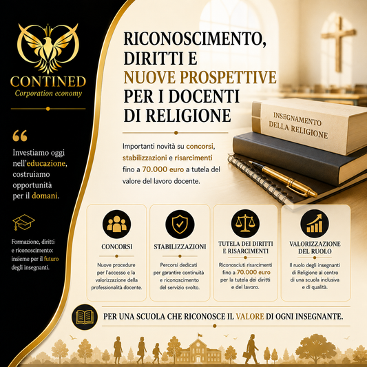 Insegnanti di Religione: concorsi, assunzioni e tutela dei diritti, cosa cambia