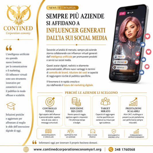 Influencer creati con l’IA: perché sempre più aziende li scelgono per il marketing sui social