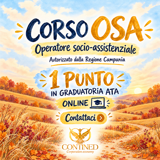 Corso OSA – Operatore Socio-Assistenziale | Contined