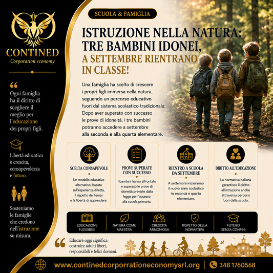 Famiglia nel bosco: tre bambini superano le prove di idoneità e rientrano a scuola a settembre