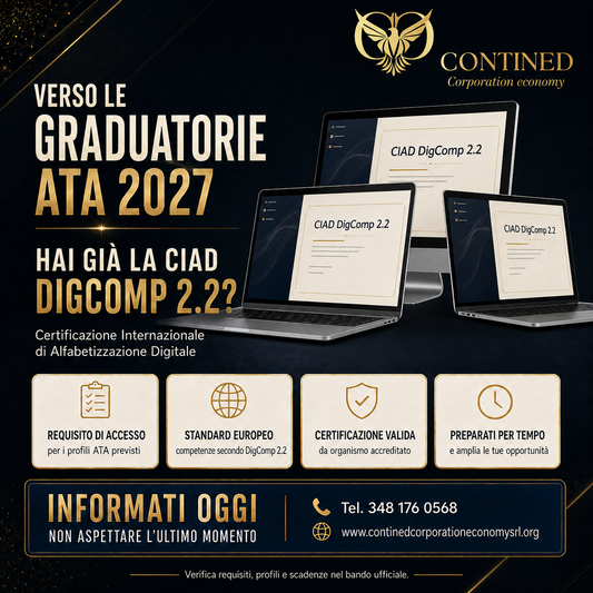 Graduatorie ATA 2027 e CIAD DigComp 2.2 | Contined
