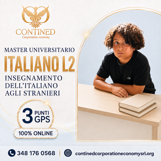 Master Italiano L2 online: fino a 3 punti GPS | Contined
