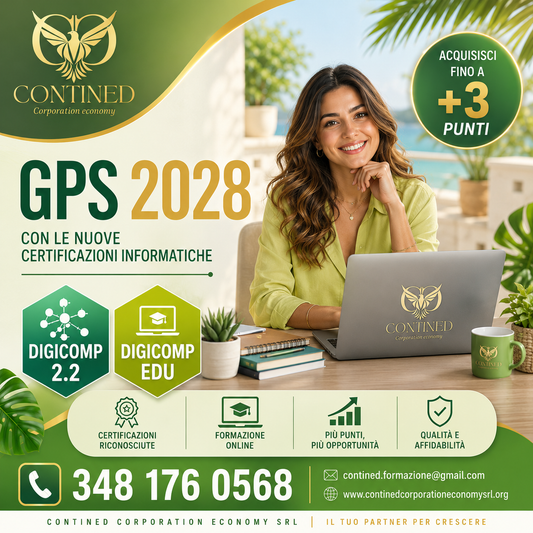 GPS 2028: come aumentare il punteggio con le certificazioni informatiche