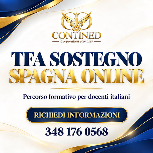 TFA spagnolo online 2026: percorso di specializzazione sul sostegno