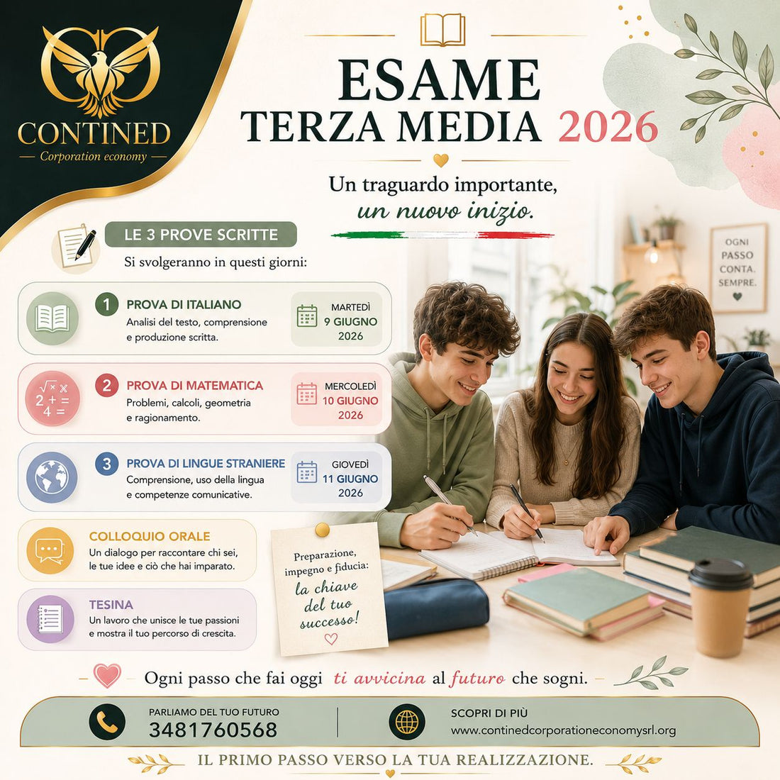 Esame di Terza Media 2026”, “prove scritte”, “colloquio orale”, “studenti e famiglie”.