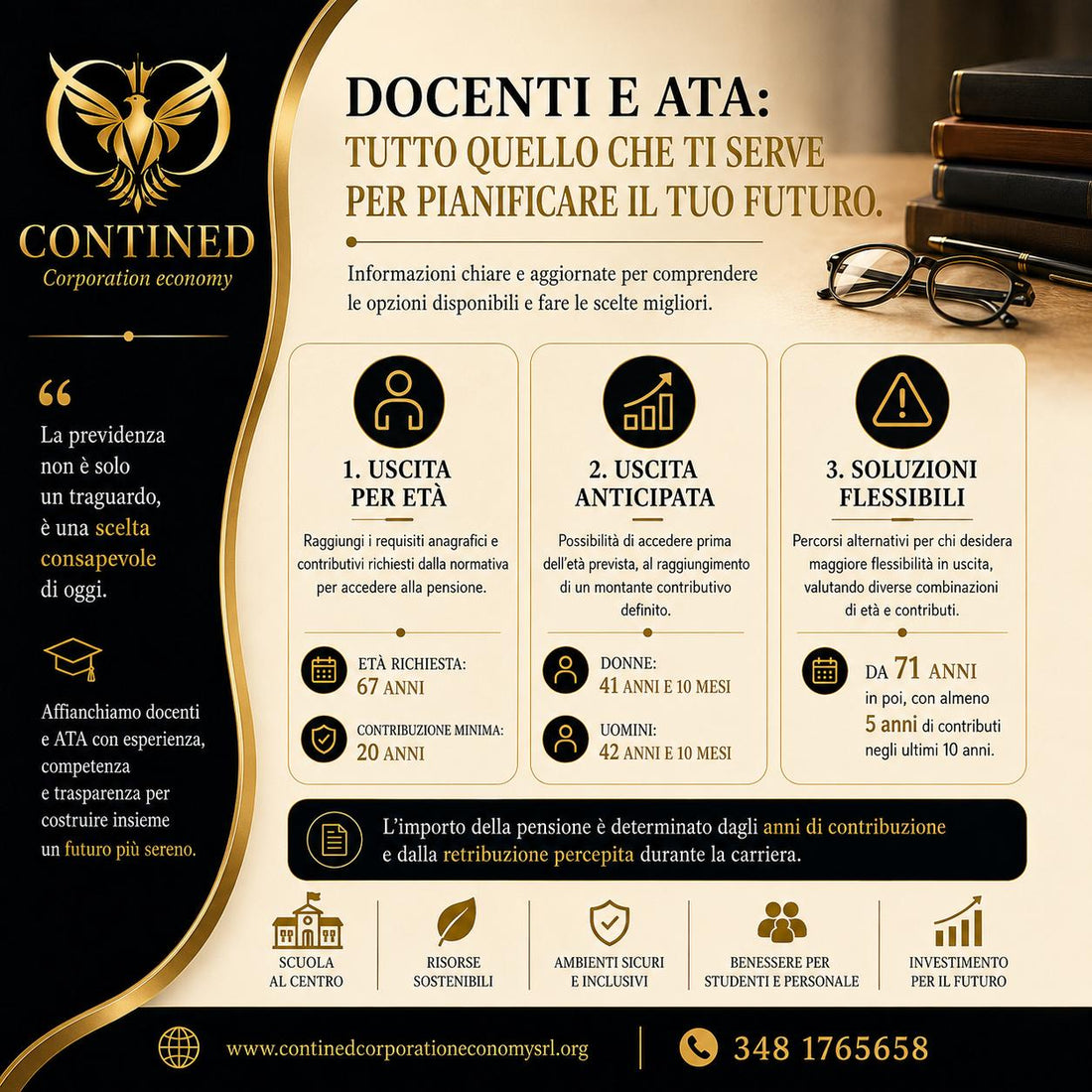 Pensione Docenti e Personale ATA 2026: requisiti, pensione anticipata e pensione di vecchiaia