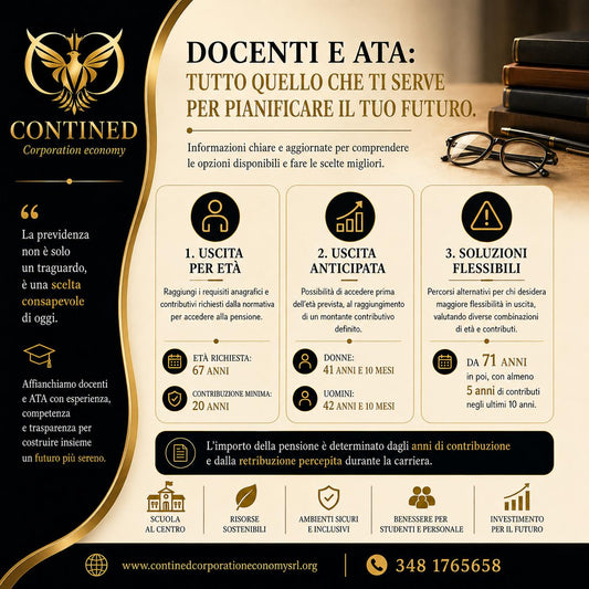 Pensione Docenti e Personale ATA 2026: requisiti, pensione anticipata e pensione di vecchiaia