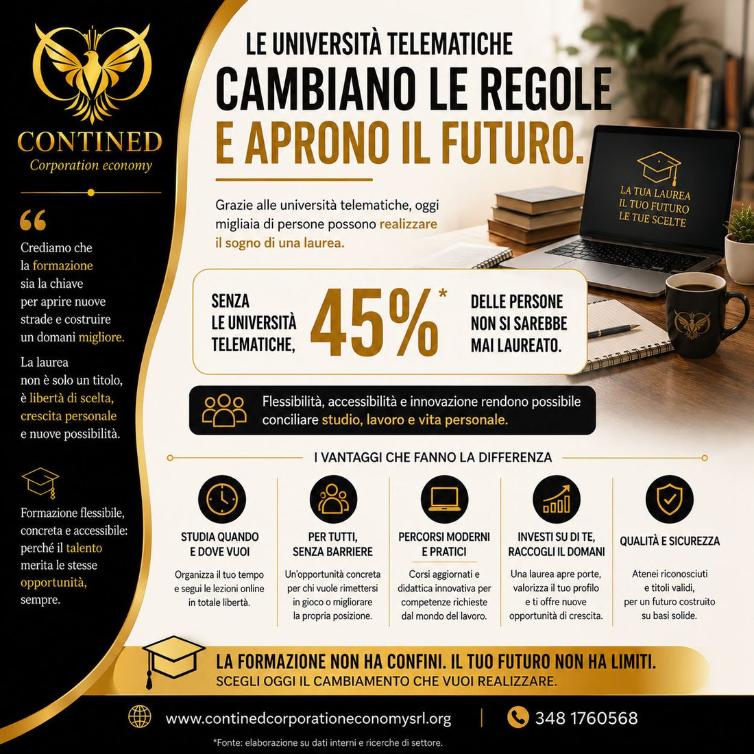 Università telematiche: un’opportunità concreta per raggiungere la laurea