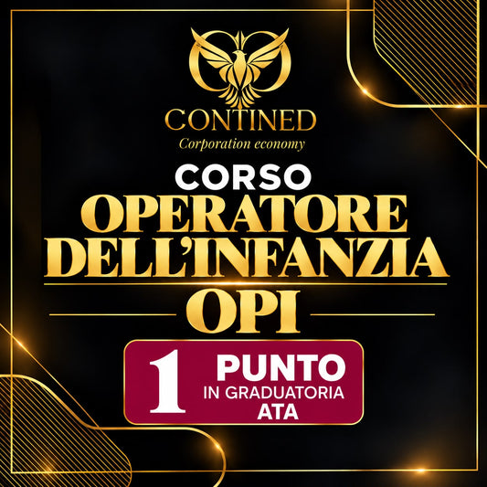 Corso Operatore dell'Infanzia
