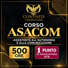 CORSO ASACOM – Assistente all’Autonomia e alla Comunicazione – 500 ore
